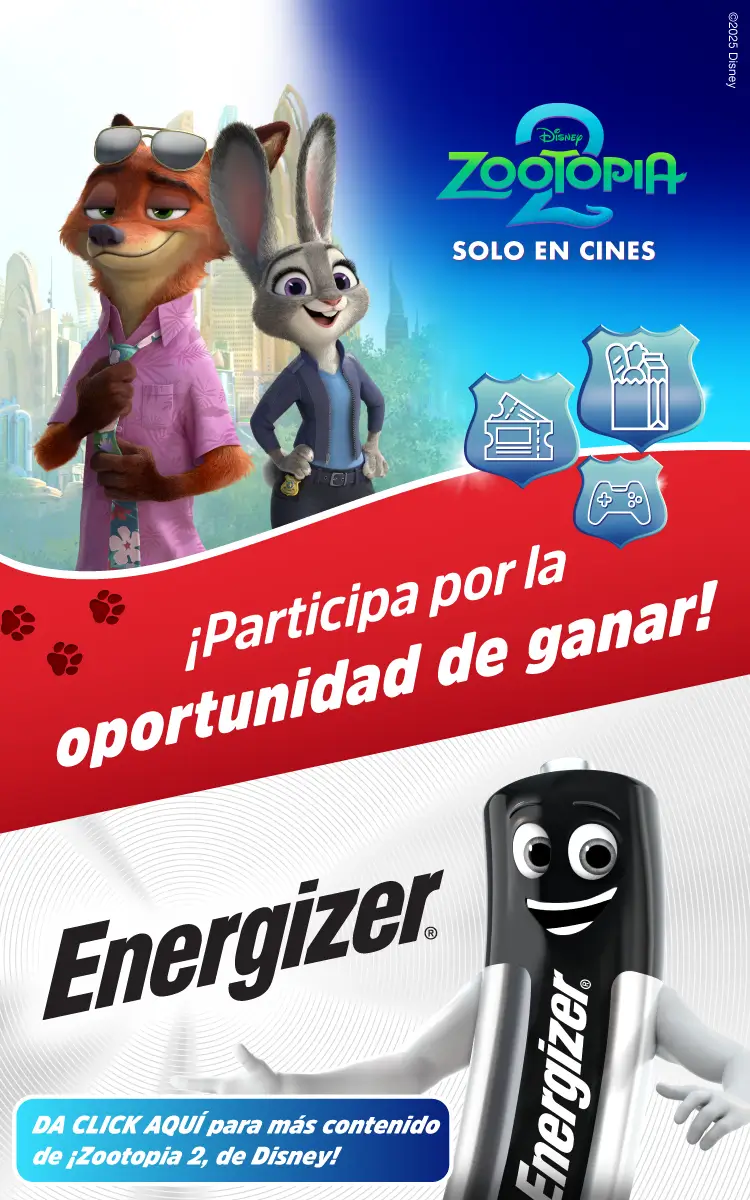 Haz clic para más contenido de Disney Zootopia 2